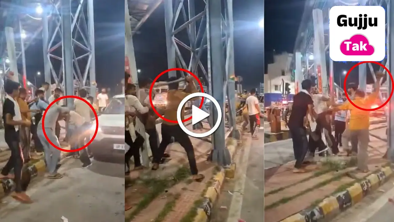 ટોલ પ્લાઝા પર આર્મી જવાનને થાંભલા સાથે બાંધીને બેરહમીથી માર મારવામાં આવ્યો, સોશિયલ મીડિયા પર વિડીયો વાયરલ