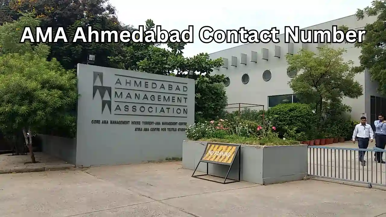 AMA Ahmedabad Contact Number