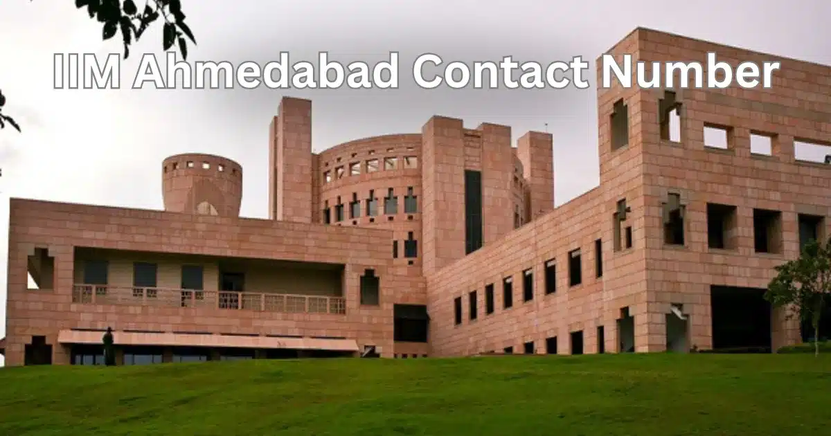 IIM Ahmedabad Contact Number