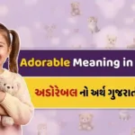 Adorable Meaning in Gujarati – With Example, Adorable Girl & Couple Meaning