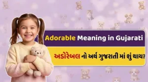 Adorable Meaning in Gujarati – With Example, Adorable Girl & Couple Meaning