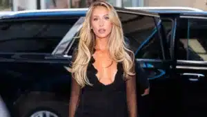 Alix Earle’s See-Through Micro Minidress With Daring Neckline Turns Heads in NYC