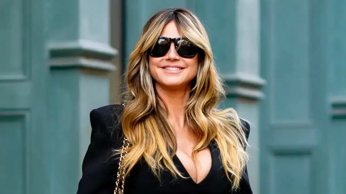 Heidi Klum’s Sheer Lace Dress Turns Heads in Glamour Germany Photoshoot