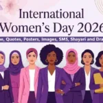 International Women’s Day 2026: Theme, Quotes, Posters, Images, SMS, Shayari and Drawing