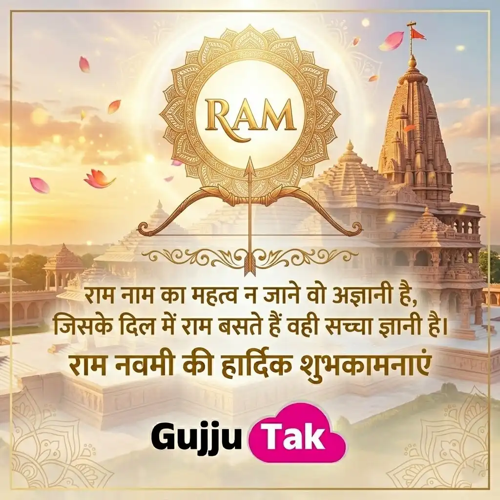 Ram Navami Wishes in Hindi photo