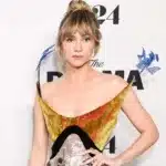 Suki Waterhouse’s Sheer Bejeweled Dress Steals Spotlight in ‘Back in Love’ Music Video