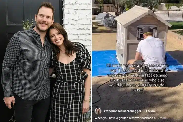 Katherine Schwarzenegger Faces Backlash Over Chris Pratt Dollhouse Video