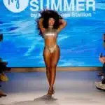 Megan Thee Stallion Turns Heads in Daring Metallic Bikini for Latest Swimwear Drop