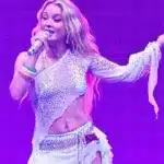 Zara Larsson Alineo Studio Crop Top and Micro Miniskirt Look Goes Viral in Miami