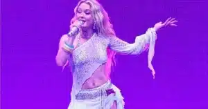 Zara Larsson Alineo Studio Crop Top and Micro Miniskirt Look Goes Viral in Miami