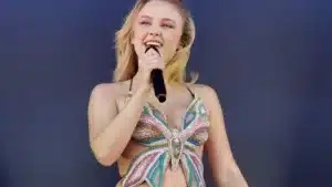 Zara Larsson Crystal Butterfly Spine Tour Look Goes Viral