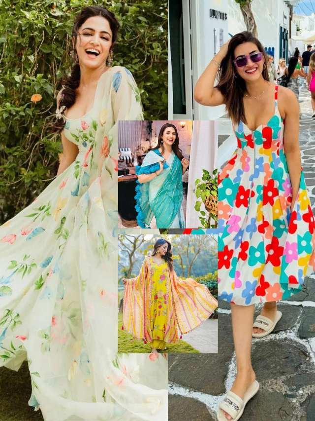 Best Printed Outfits for Monsoon Photoshoot