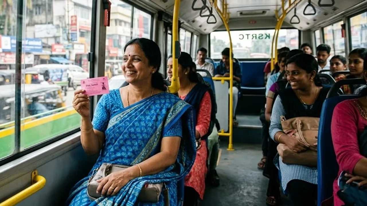 kerala free ksrtc travel for women