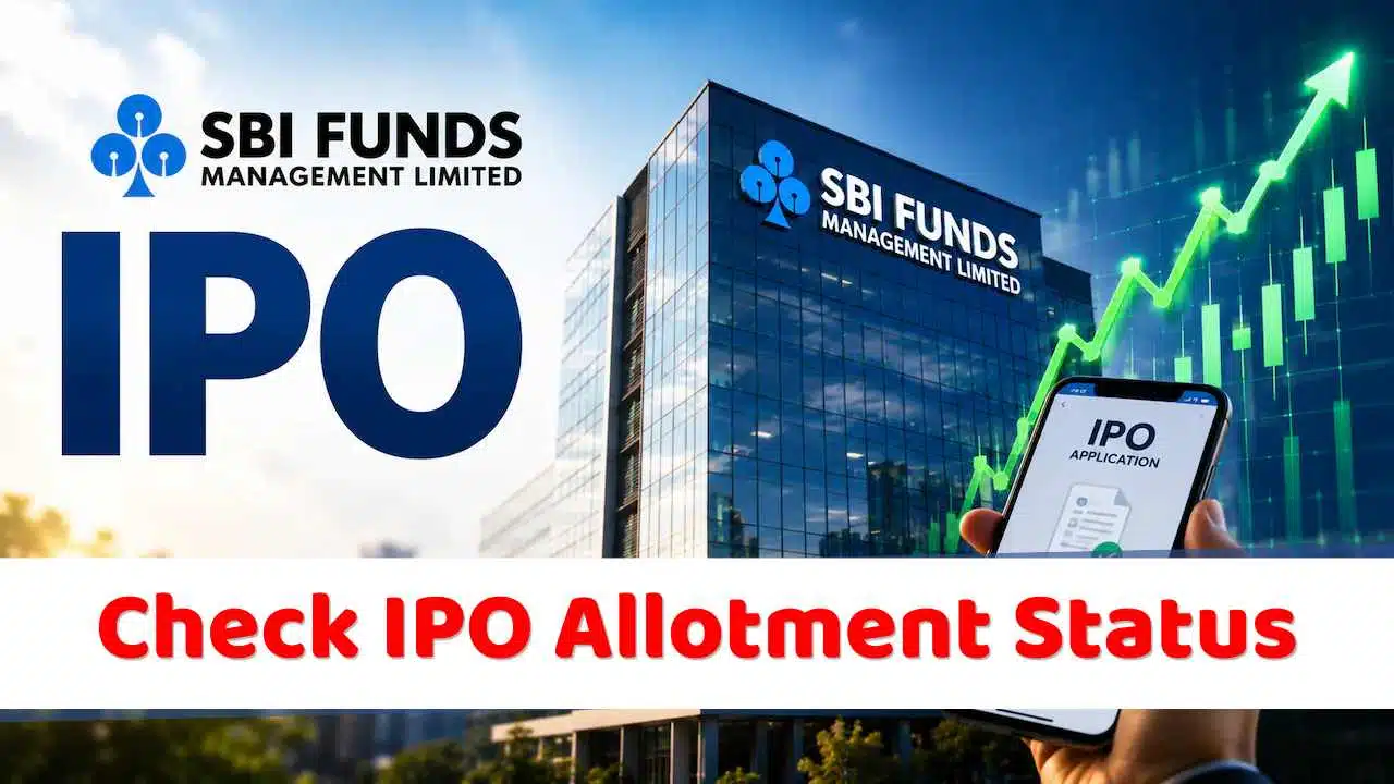 SBI Funds Management IPO Allotment Status Check